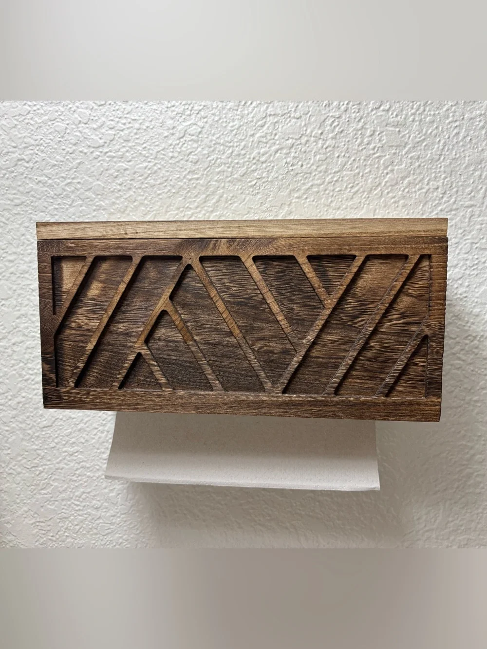 Wooden Home Hand Towel Dispenser
